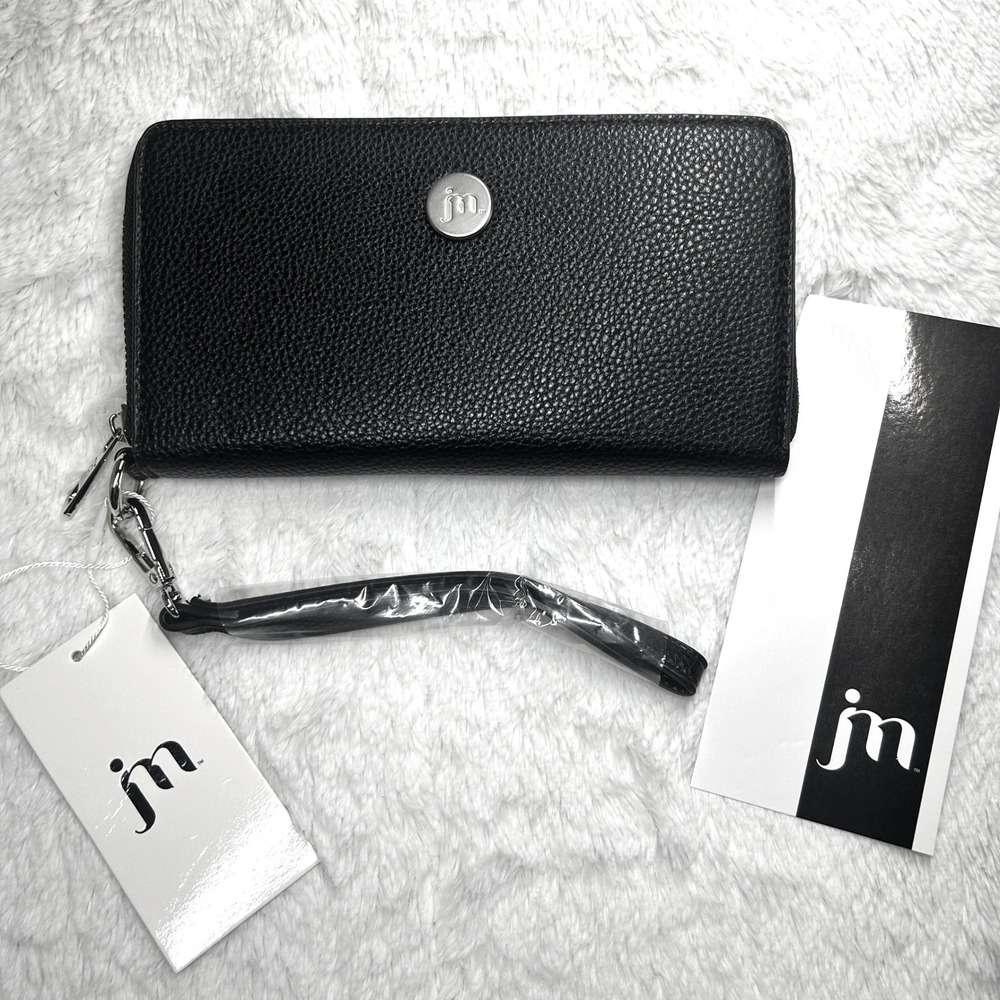 Jessica Moore "Essentials Wallet" JM-321‎ — Black — NWT